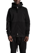 Hooded Zip Jacket, Black