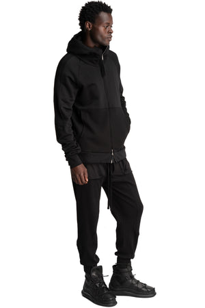 Thom Krom | AW26 - Hooded Zip Jacket, Black MSJ701