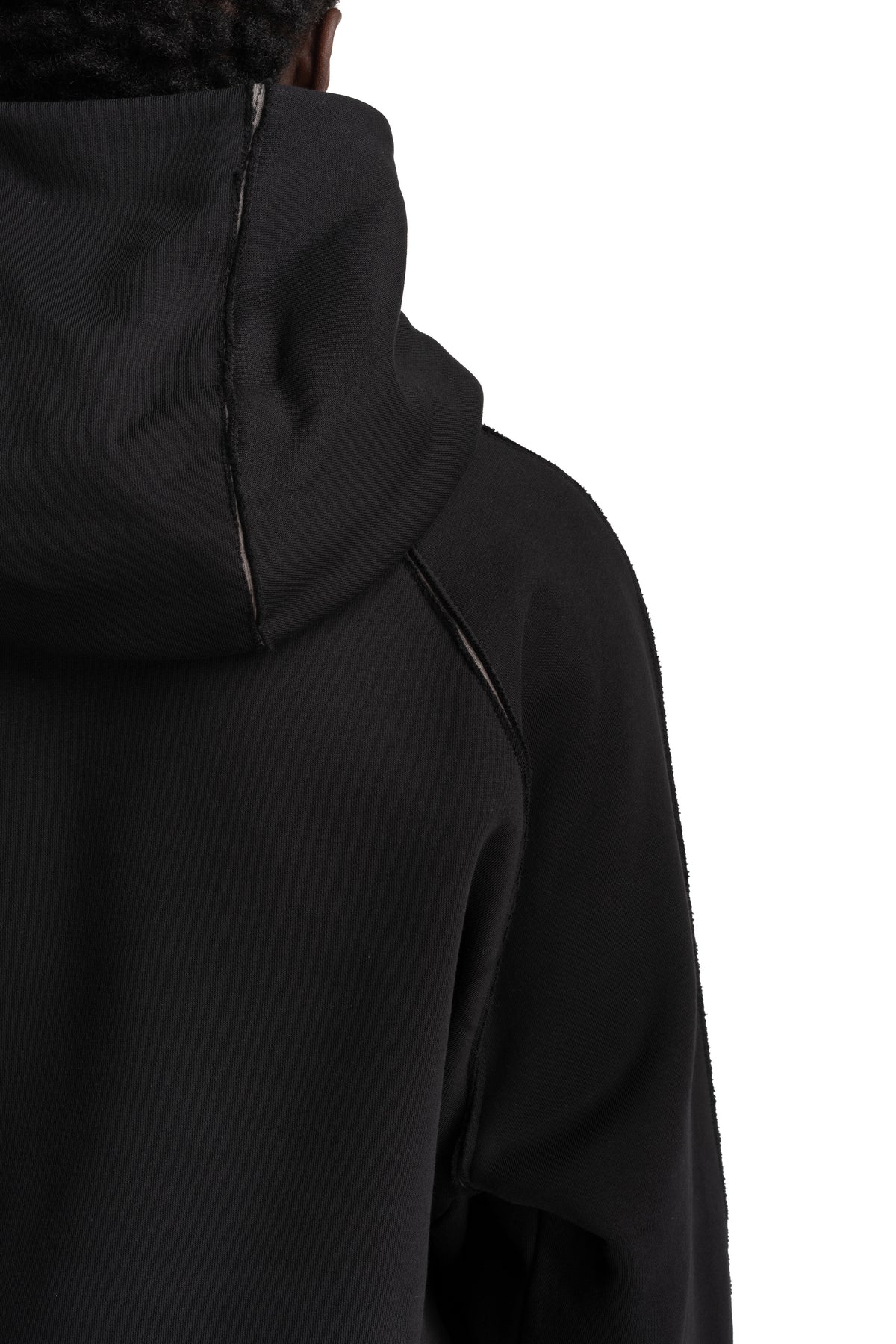 Thom Krom | AW26 - Hooded Sweater, Black MS193