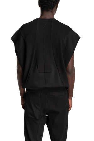 Thom Krom | AW26 - Crew Neck Sweatshirt, Black MS191