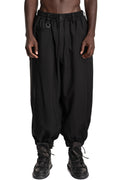 Cuffed oversized pants