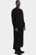 La Haine Inside Us | AW25 - Mandarin collar viscose shirt M1143
