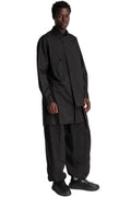 Panelled asymmetrical shirt