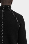 Thom Krom |  AW25 - Scar-stitch high neck knit sweater, MK125