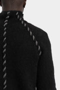 Thom Krom |  AW25 - Scar-stitch high neck knit sweater, MK125
