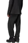 Stretch corrugated cotton jacket, Black