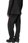 Stretch corrugated cotton jacket, Black