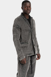 Thom Krom | AW25 - Velvet blazer, Used grey MB58