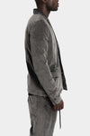 Thom Krom | AW25 - Velvet blazer, Used grey MB58