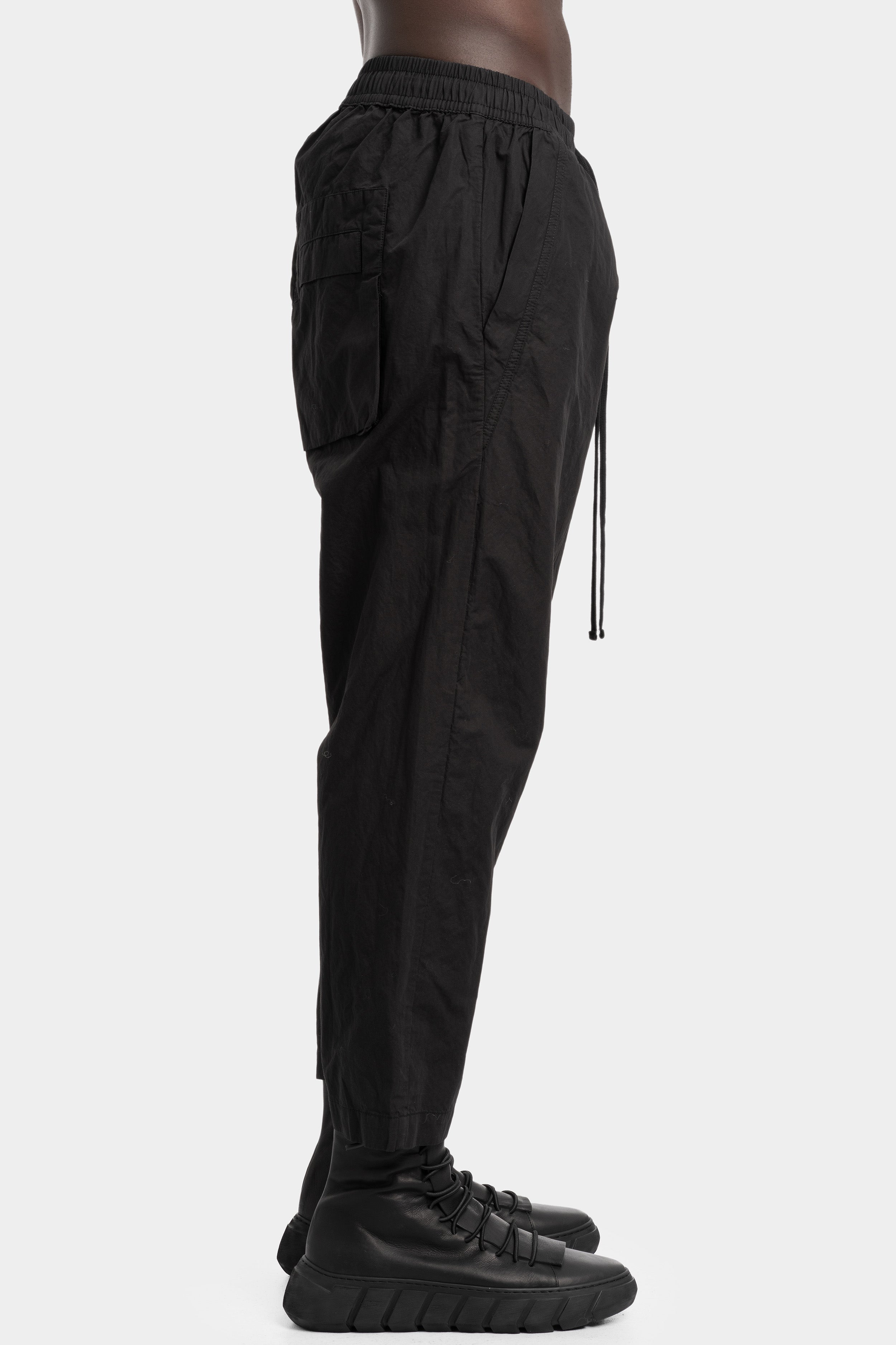 Thom Krom | AW25 - Cropped cotton drawstring pants | MP20