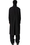 Supersoft wool modular trench, Black