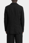 La Haine Inside Us | AW25 - Single button bouclé blazer, M1133