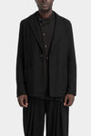 La Haine Inside Us | AW25 - Single button bouclé blazer, M1133