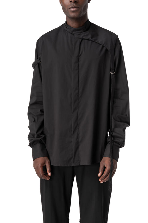 Söderberg | AW26 - Cotton shirt, Black 18, front view