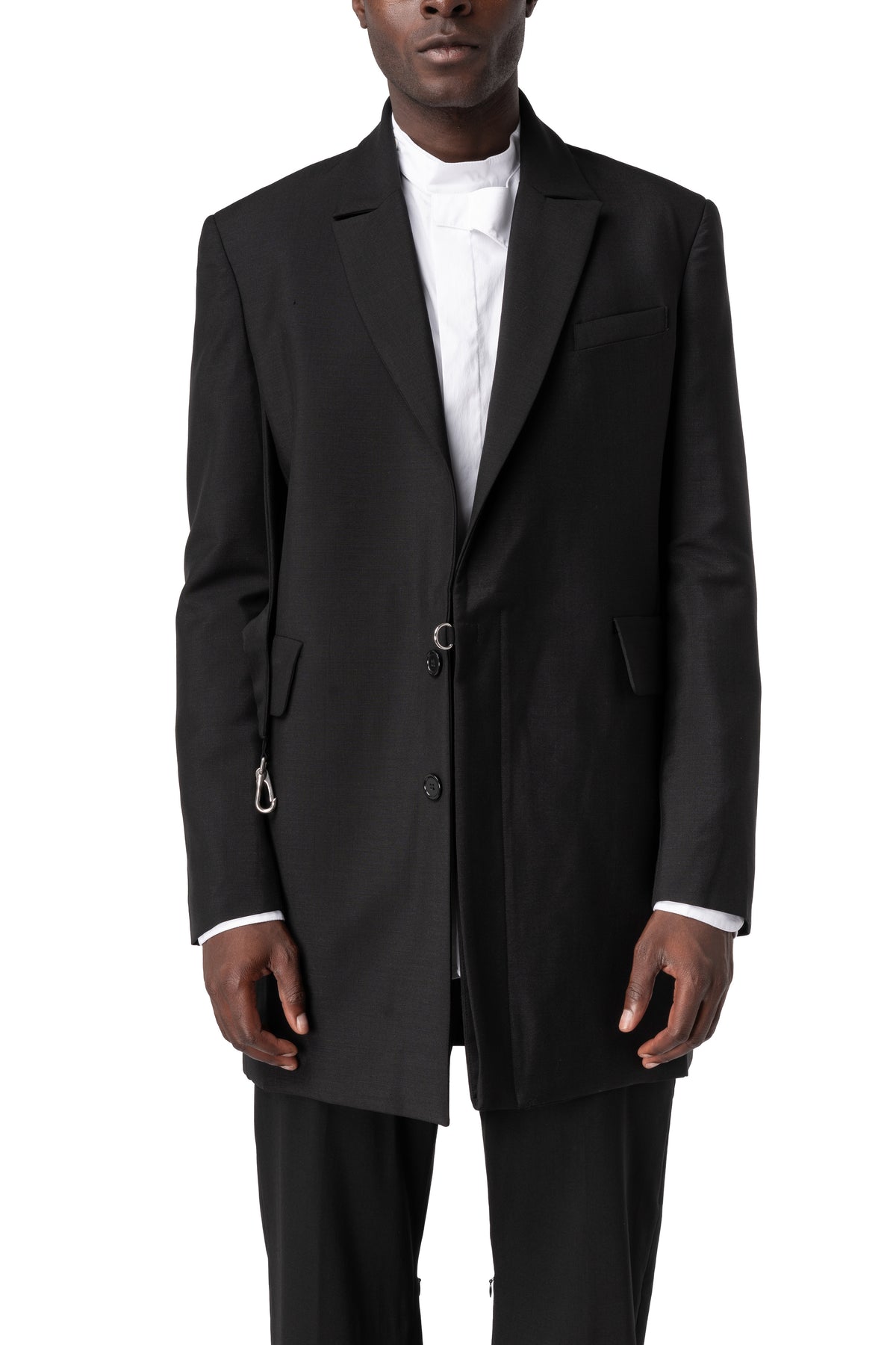 Söderberg | AW26 - Wool and mohair blazer, Black 5, front view