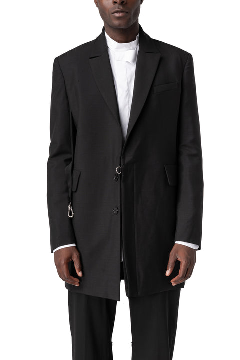Söderberg | AW26 - Wool and mohair blazer, Black 5, front view