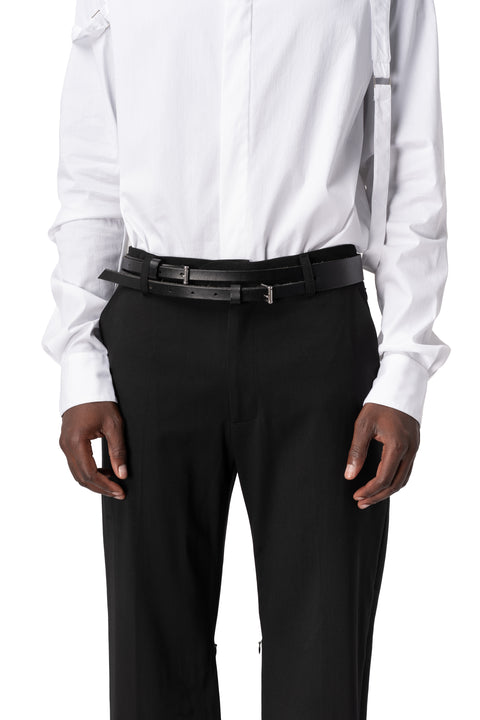Söderberg | Split belt, front view on model