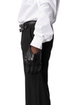 Leather gloves, Black