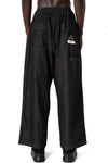 Denim wide pants