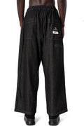 Denim wide pants