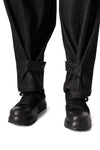 Denim wide pants
