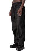 Denim wide pants
