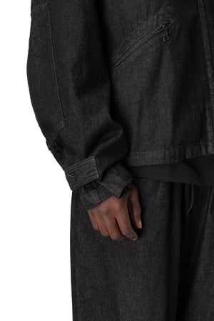 Denim blouson