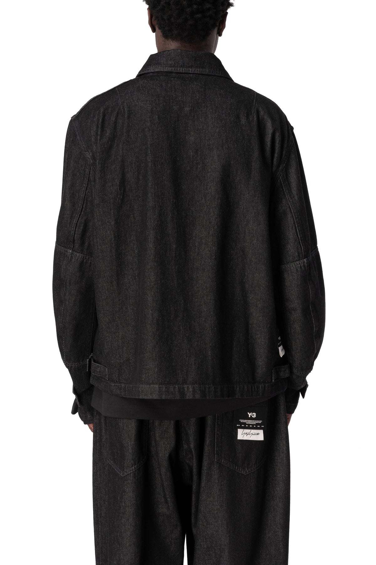 Denim blouson