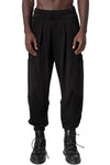 Comfort fit diagonal fleece trousers