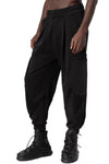Comfort fit diagonal fleece trousers