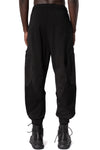 Comfort fit diagonal fleece trousers