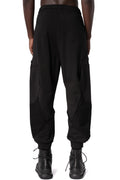 Comfort fit diagonal fleece trousers