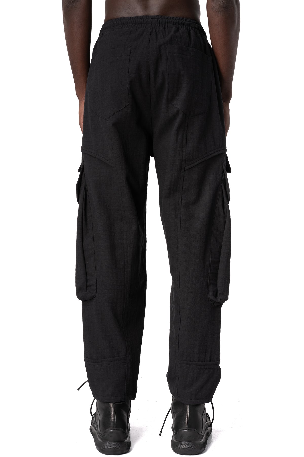 La Haine Inside Us | AW26 - Textured cotton cargo trousers, M1363
