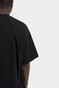 Strapped t-shirt, Black