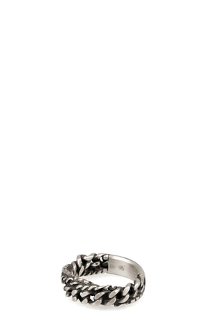 Werkstatt München | Layered chains ring - M1324