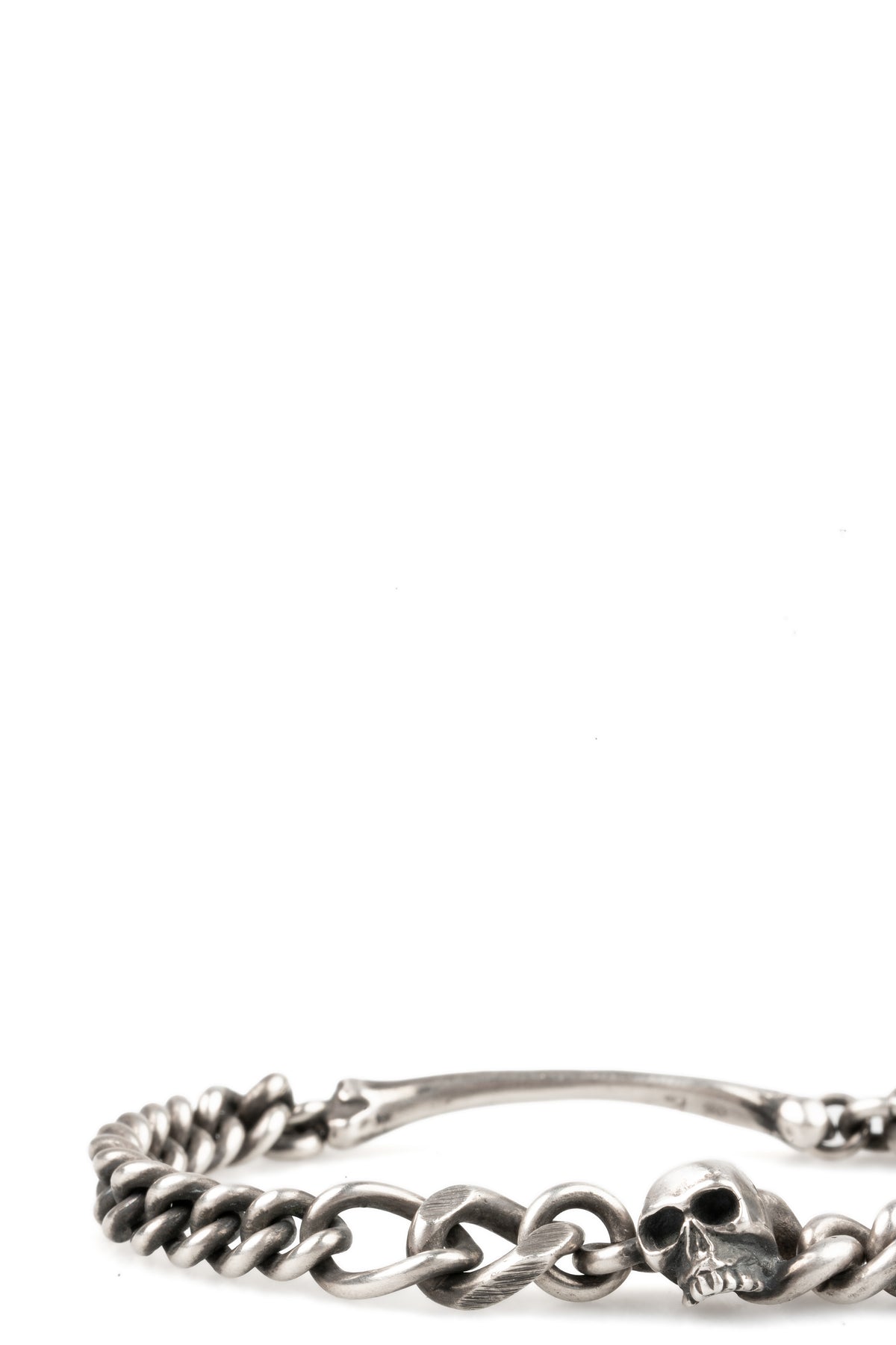 Werkstatt München | Fine skull bracelet - M2601