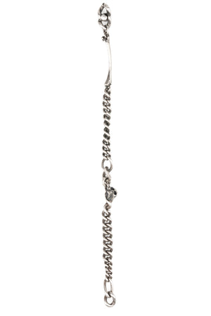 Werkstatt München | Fine skull bracelet - M2601