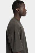 Strapped t-shirt, Khaki grey
