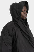 Down wrap jacket