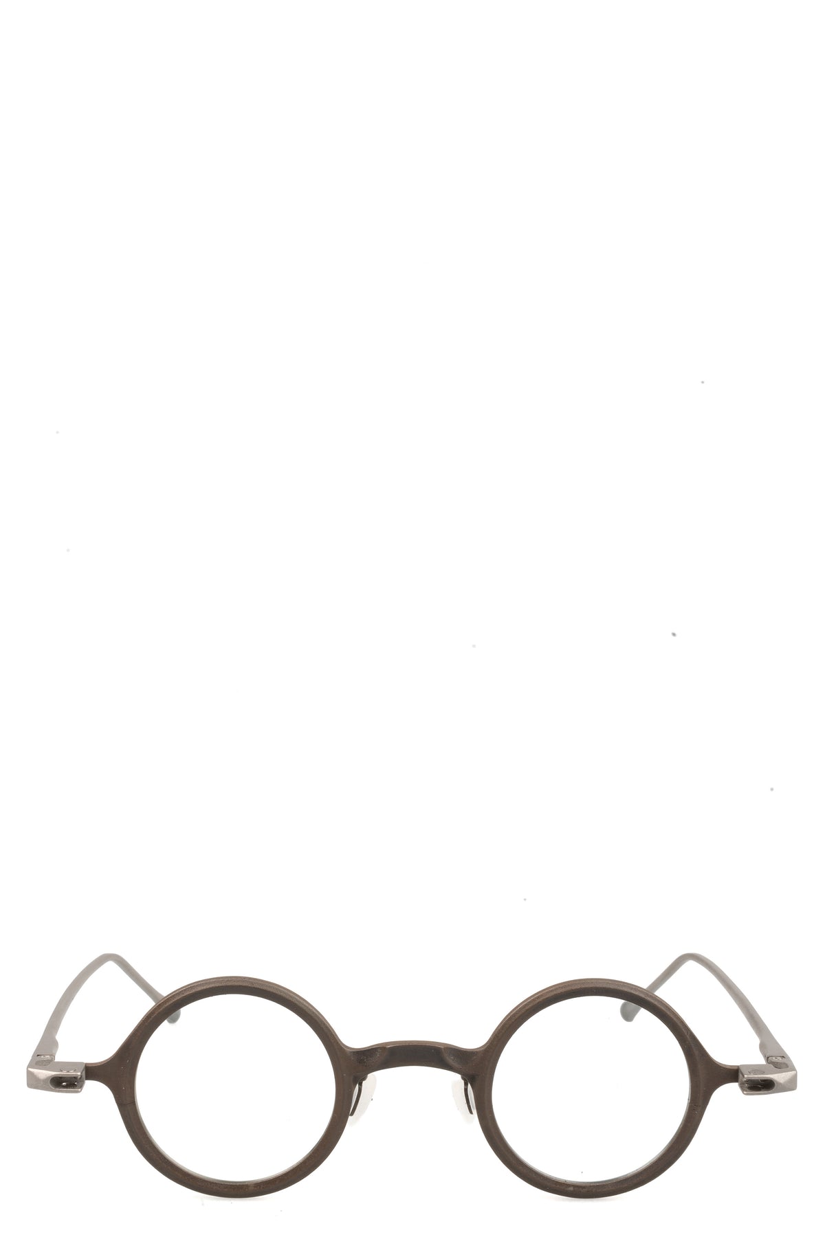 Rigards | Permanent - Round titanium clip-on sunglasses, Bronze RG1911TI