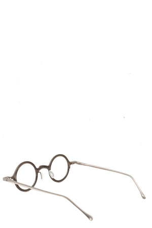 Rigards | Permanent - Round titanium clip-on sunglasses, Bronze RG1911TI