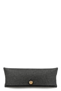 Round titanium sunglasses, Black