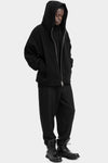 Andrea Ya'Aqov | AW25 - Oversized cashmere zip hoodie, 25MCASH29