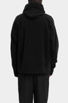 Andrea Ya'Aqov | AW25 - Oversized cashmere zip hoodie, 25MCASH29