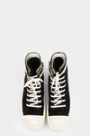 Rick Owens DRKSHDW | AW25 - Double bumper sneakers, BO Black/Milk