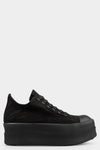 Rick Owens DRKSHDW | AW25 - Double bumper low sneakers, BMO All black