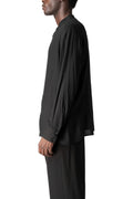 Korean collar shirt, Black