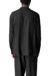 Korean collar shirt, Black