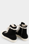 Rick Owens DRKSHDW | AW25 Concordians - Ramones sneakers, DO Black/Milk