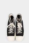 Rick Owens DRKSHDW | AW25 Concordians - Ramones sneakers, DO Black/Milk